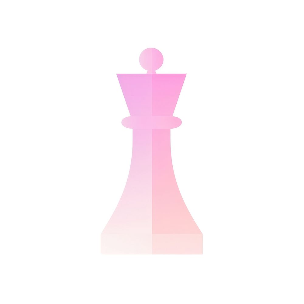 Chess gradient chess game pink.