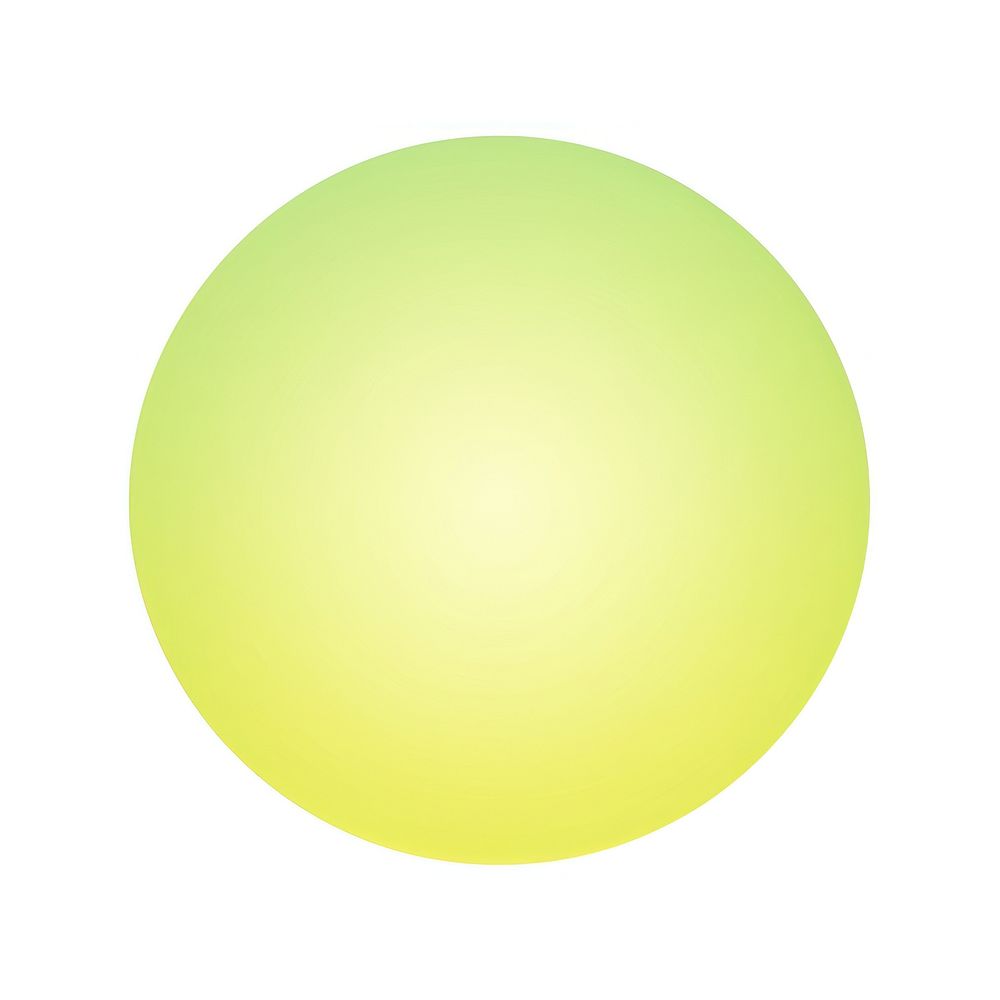 Sun gradient sphere yellow shape.