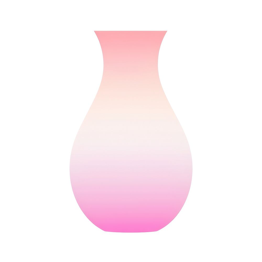 Vase gradient pink white background biotechnology.
