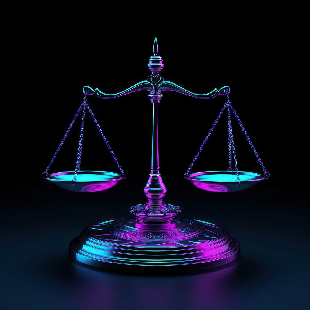 Law Scale scale black background technology.