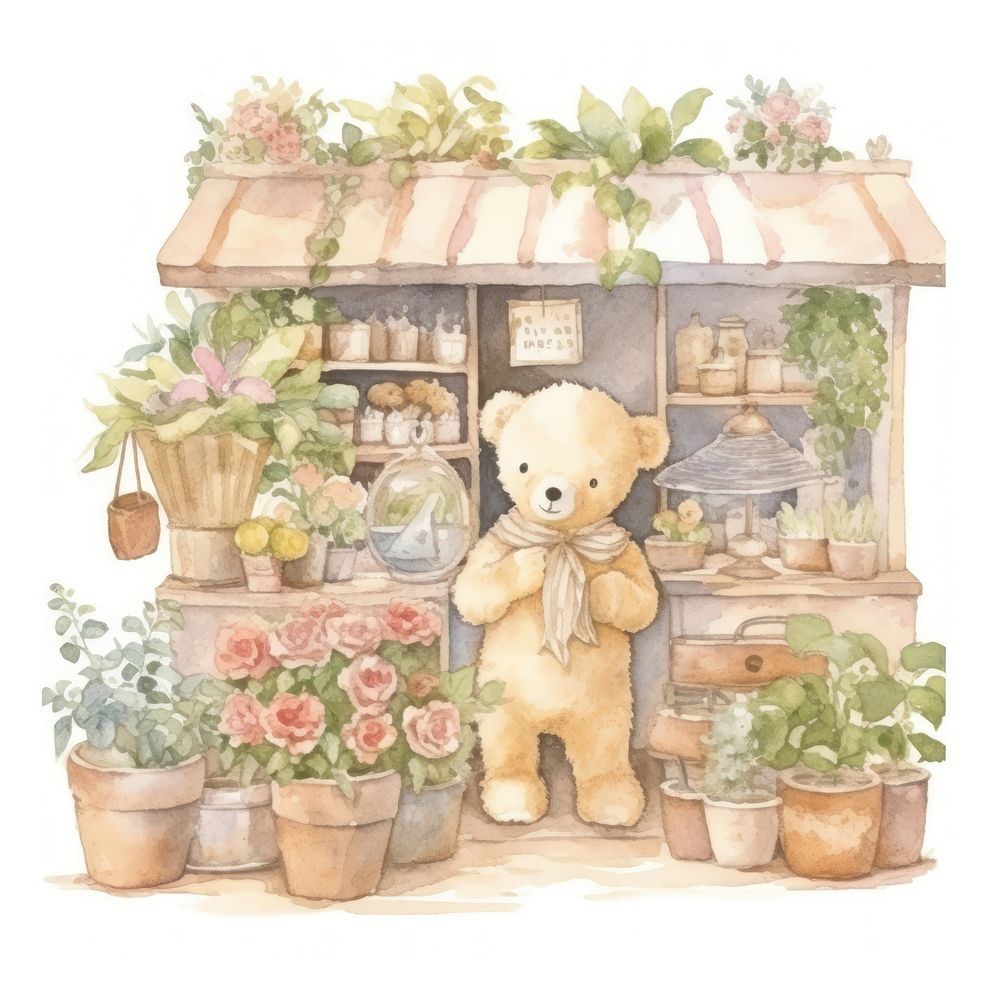 Teddy bear flower plant cute.