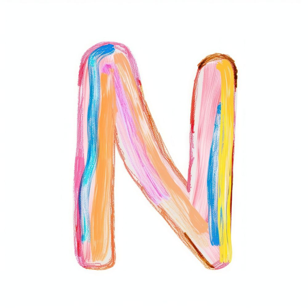 Cute letter N painting drawing | Premium Photo Illustration - rawpixel