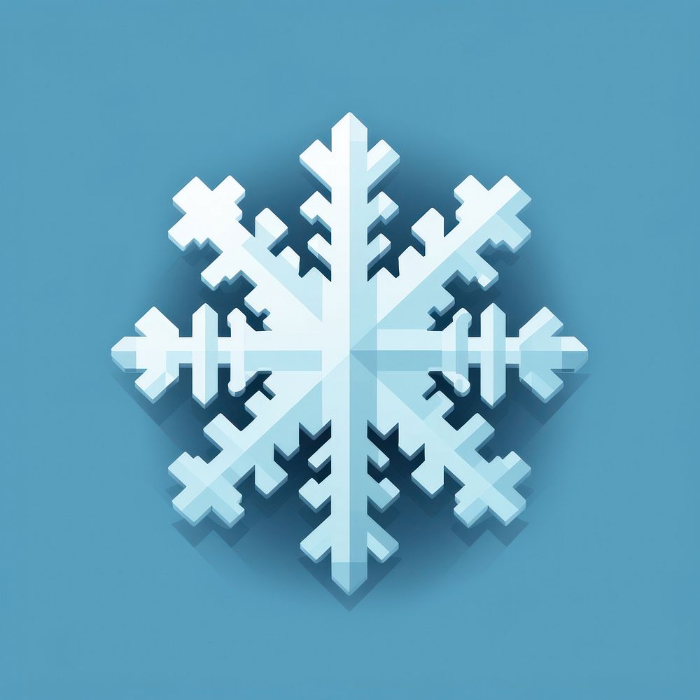 Snow flake snowflake symbol christmas.