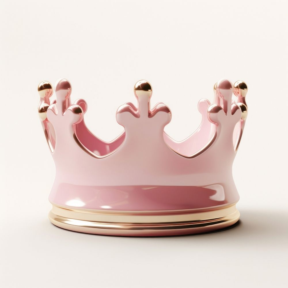 Crown jewelry white background accessories.