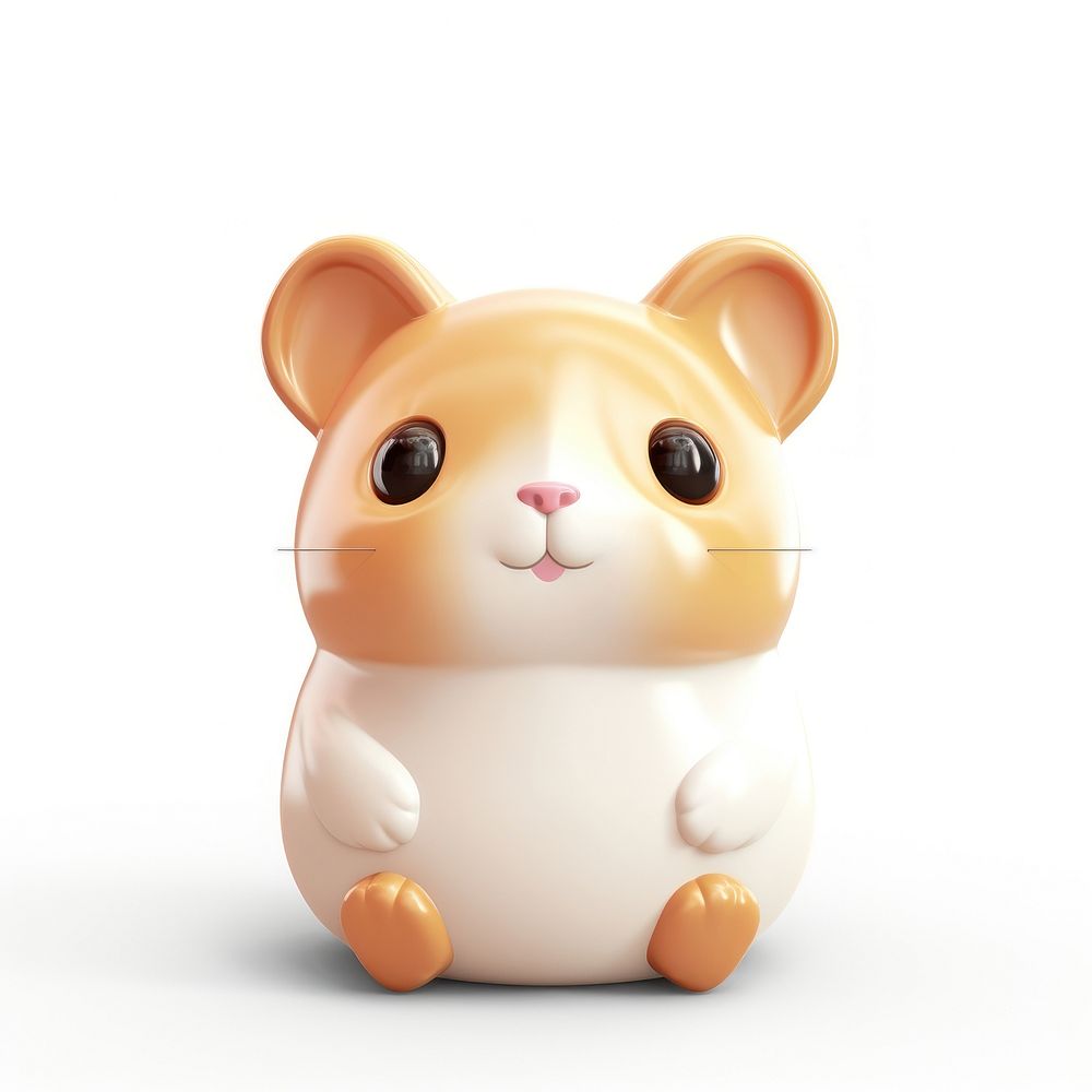 Hamster figurine mammal animal.