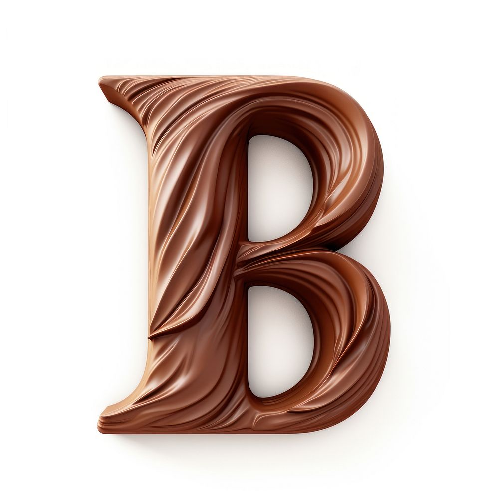 Letter B Chocolate Text Dessert. | Premium Photo Illustration - Rawpixel