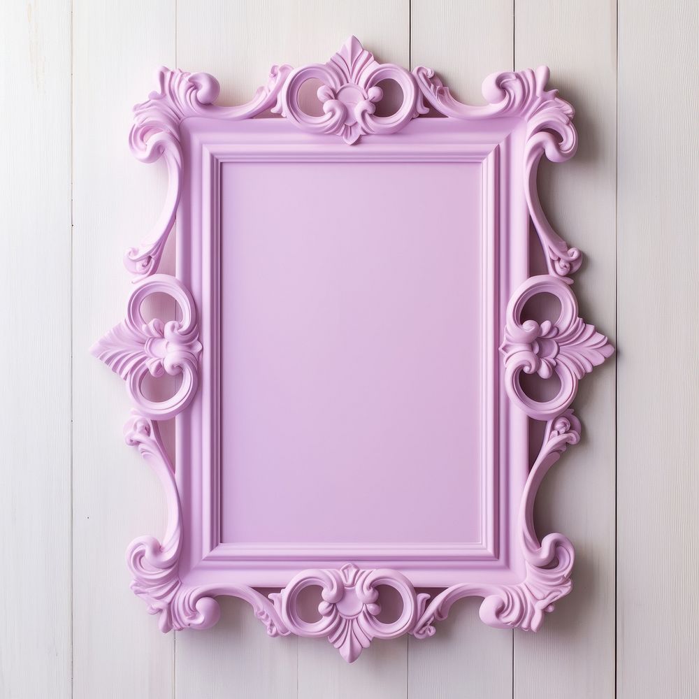 Pastel frame vintage architecture decoration lavender.