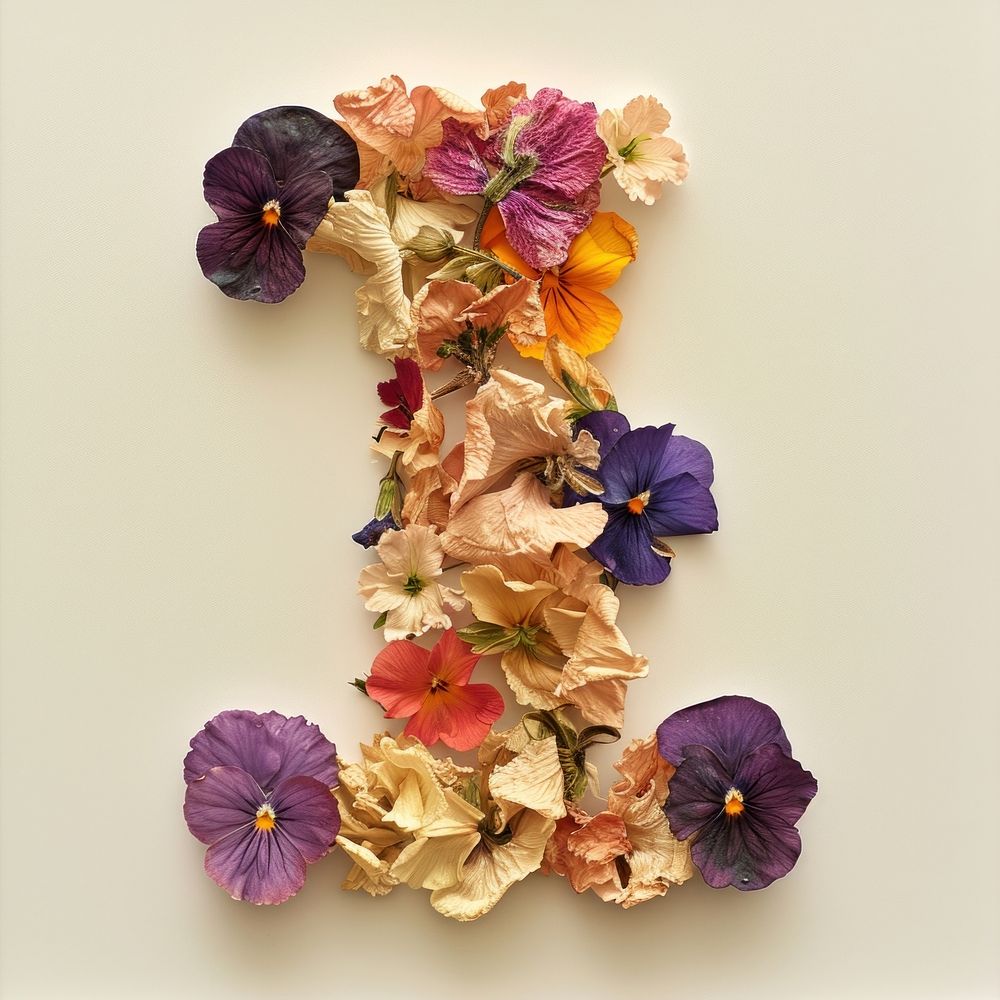 Alphabet Number 1 font flower art petal.