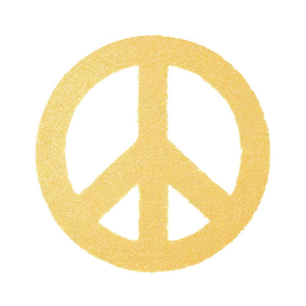 Peace Sign symbol logo sign.