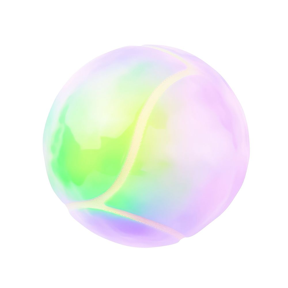 Tennis ball abstract sphere lightweight.