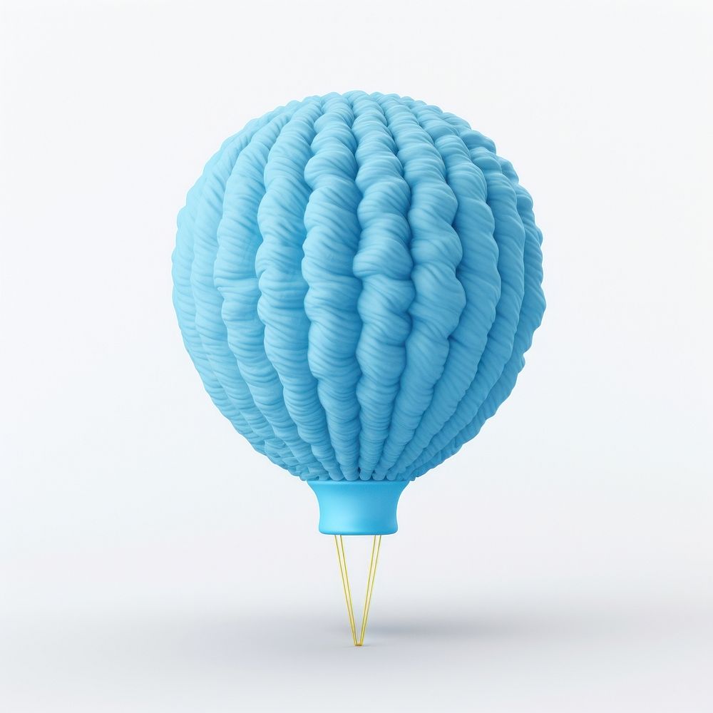 Balloon aircraft blue transportation.