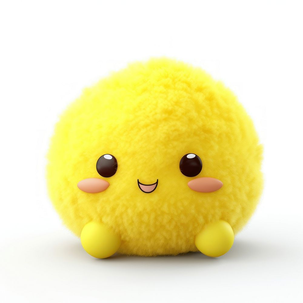 Lemon plush cute toy.