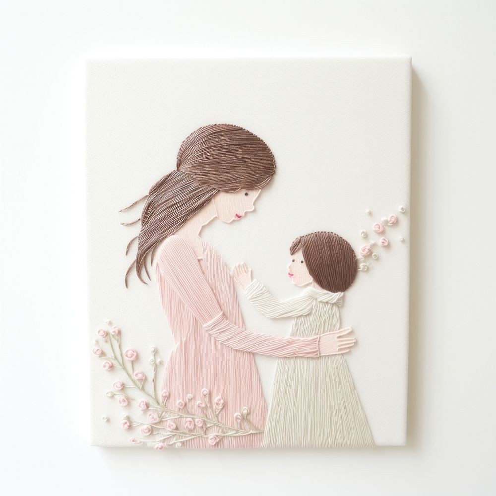 Painting canvas adult cute.