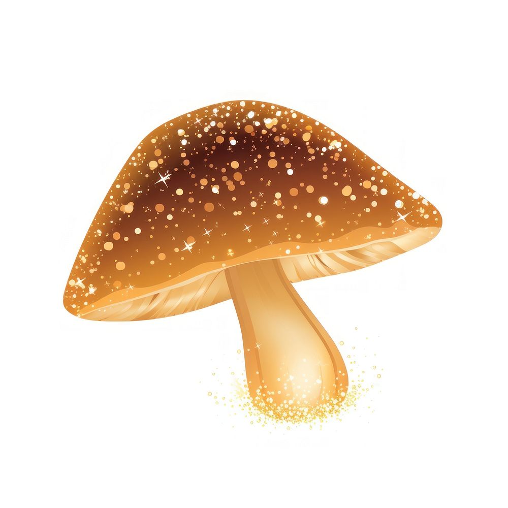 Mushroom icon fungus agaric white background.
