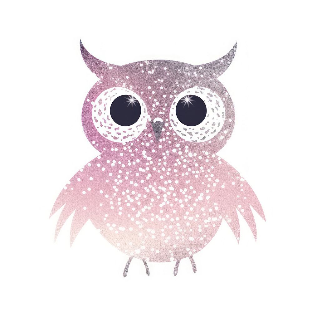 Owl icon animal bird art.