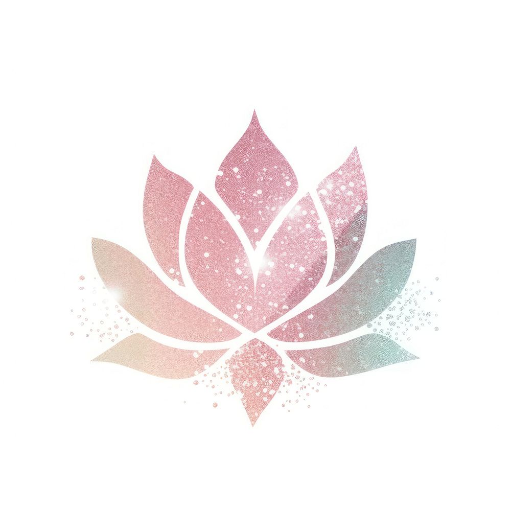 Lotus icon pattern flower plant.