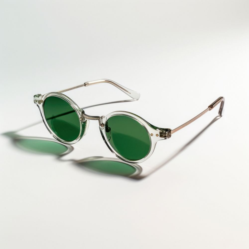 Small slim oval green sunglasses jewelry accessories accessory.