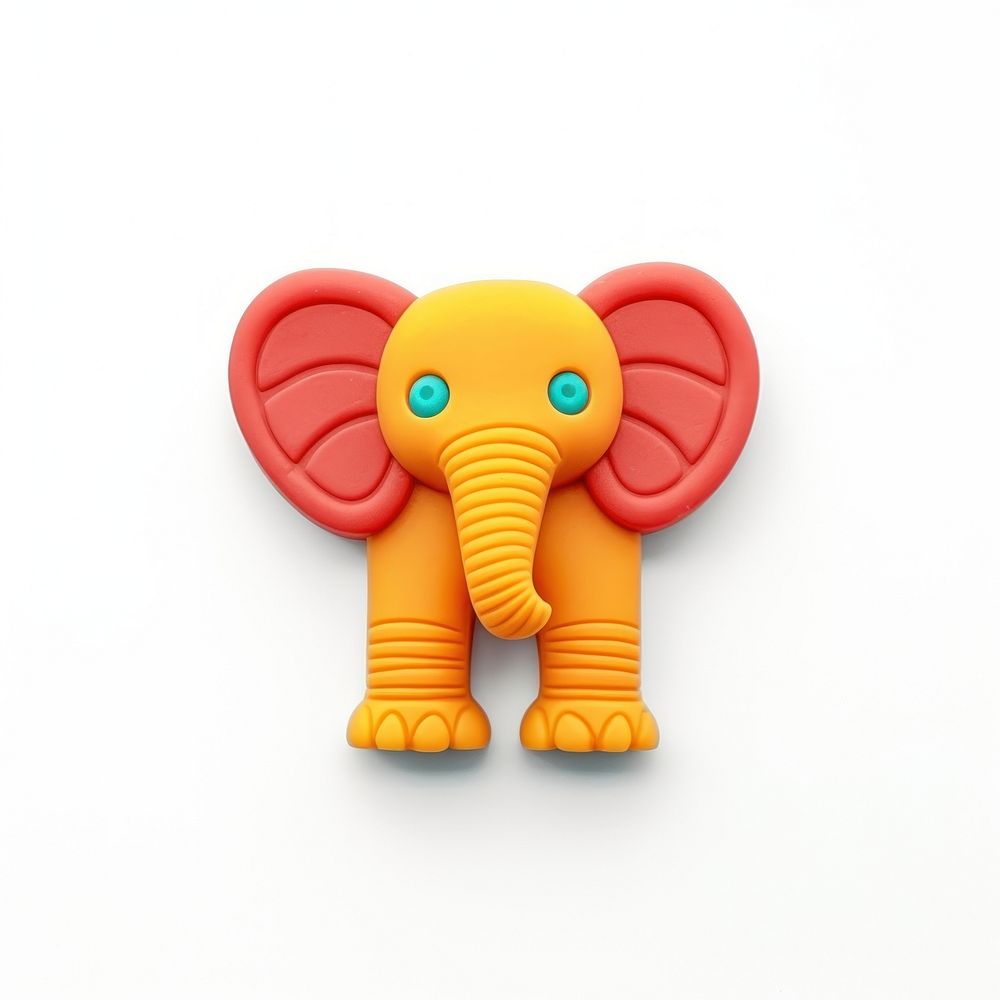 Elephant animal mammal toy.