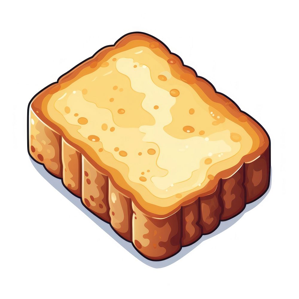 French toast pixel bread food ammunition.
