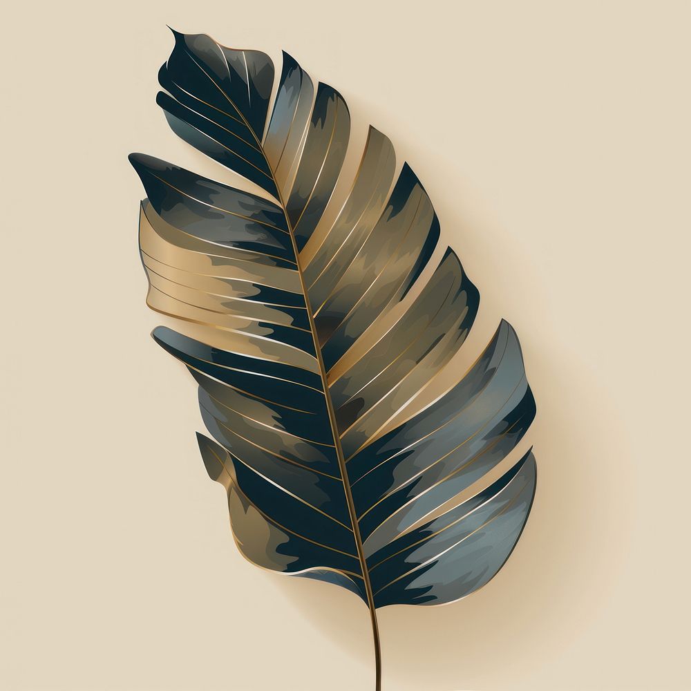 Tropical leave plant leaf lightweight.