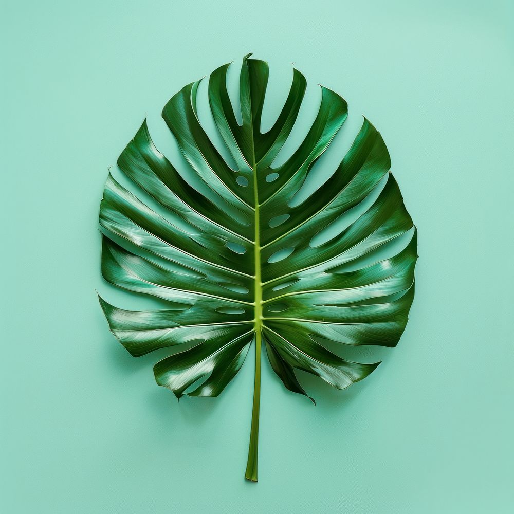 Tropical leave plant leaf freshness.