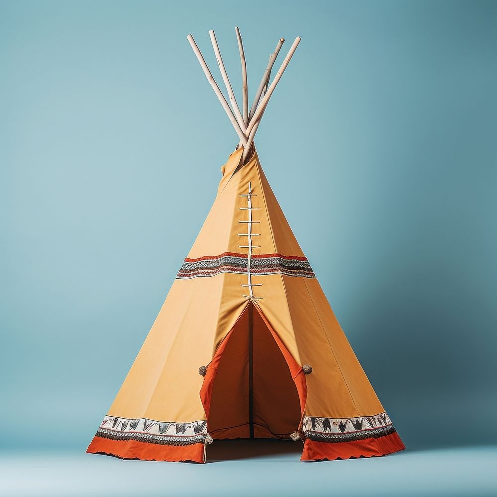 Teepee tent architecture recreation.