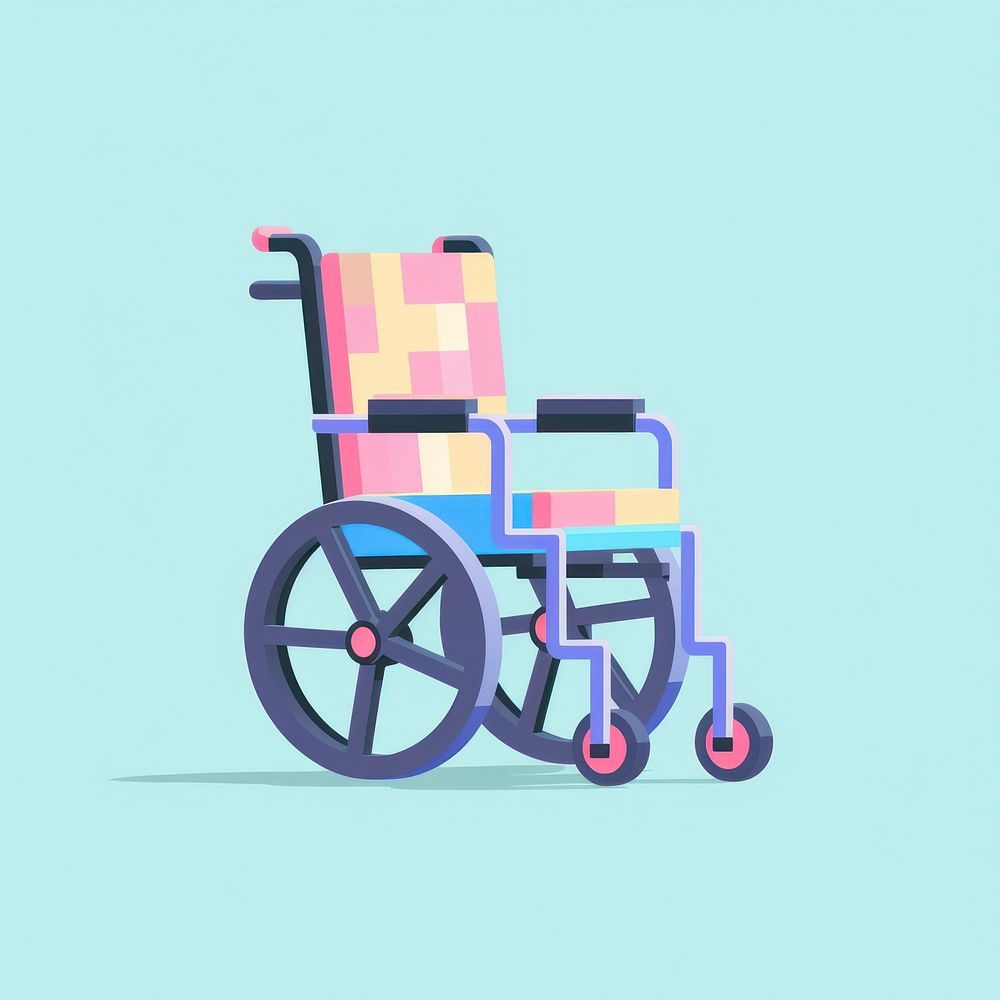 Patient on wheelchair pixel parasports furniture .
