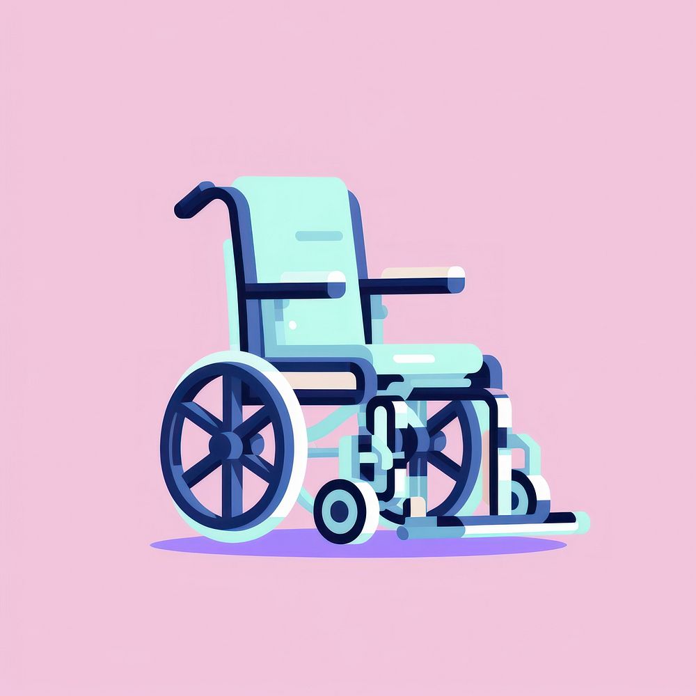 Patient on wheelchair pixel parasports furniture recovery.