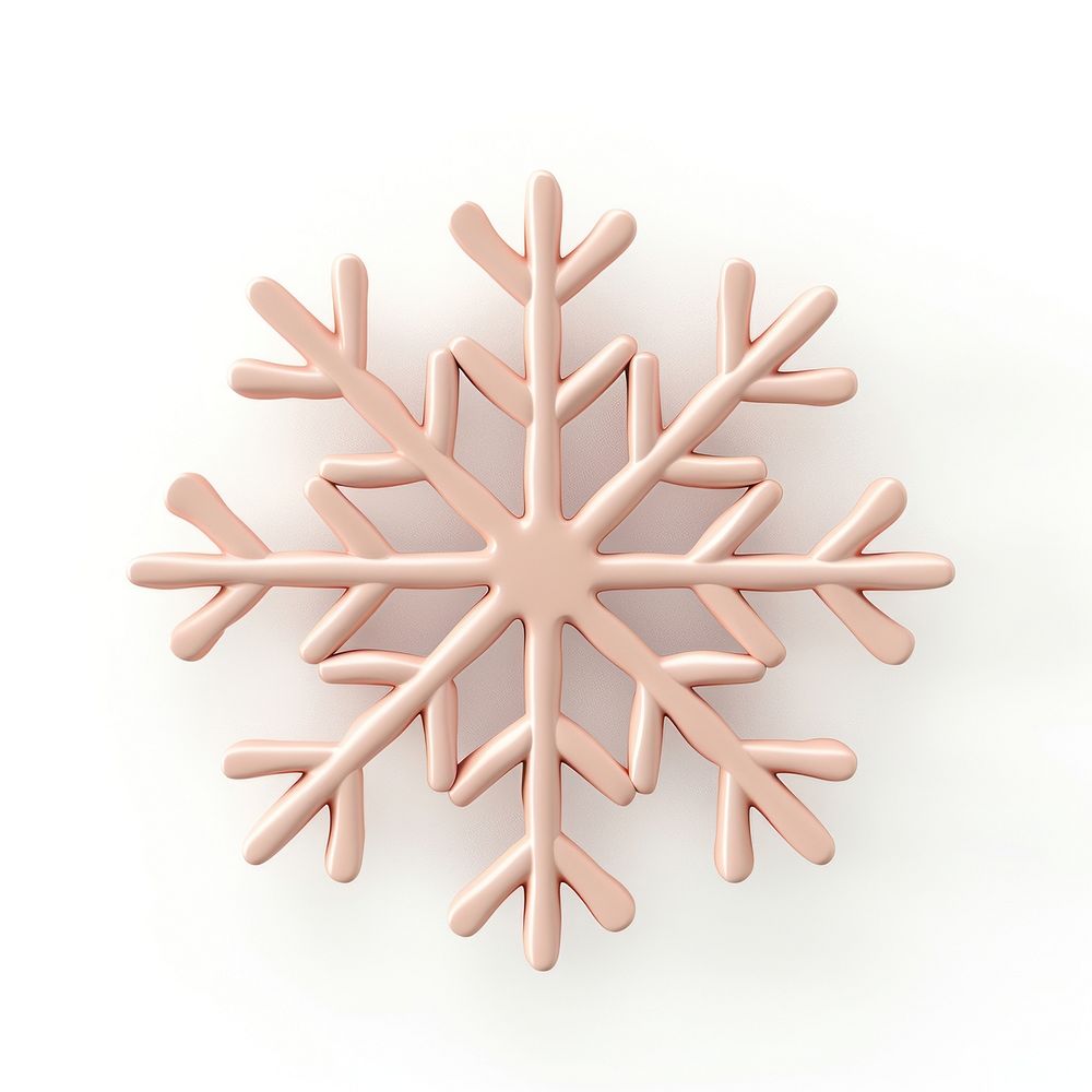 A snowflake white background celebration creativity.