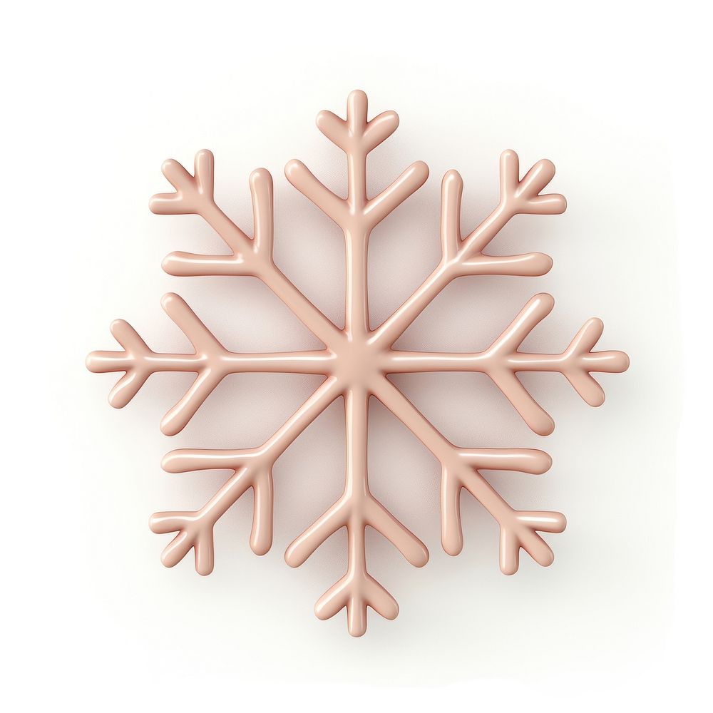 A snowflake white background celebration creativity.
