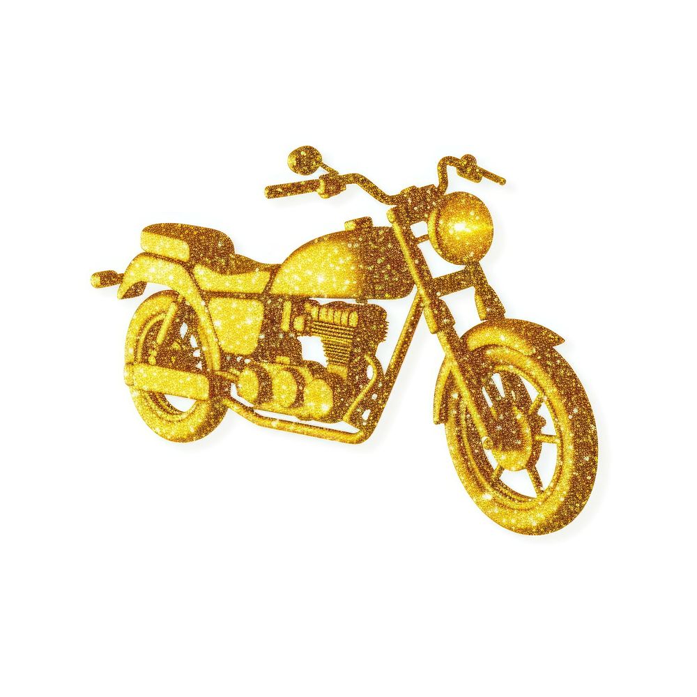 Motorcycle icon vehicle white background transportation.