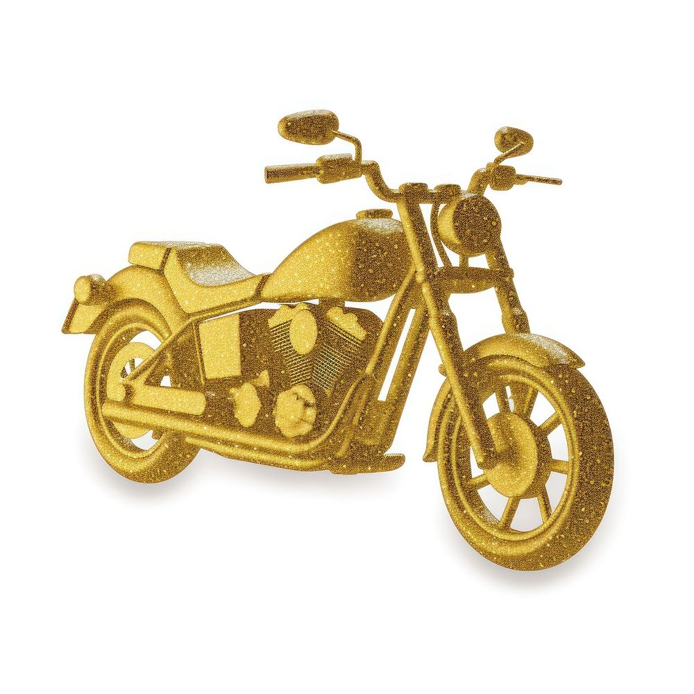 Motorcycle icon vehicle wheel white background.