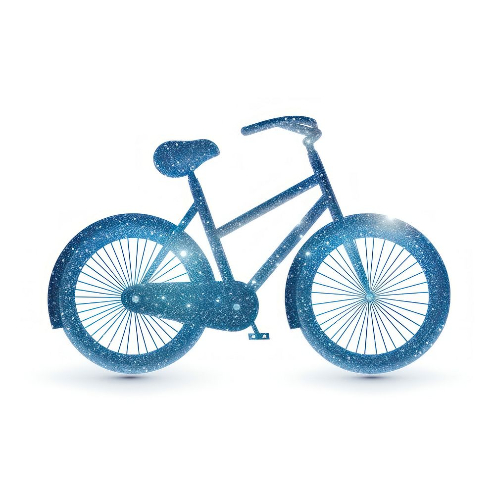 Bicycle icon vehicle wheel white background.