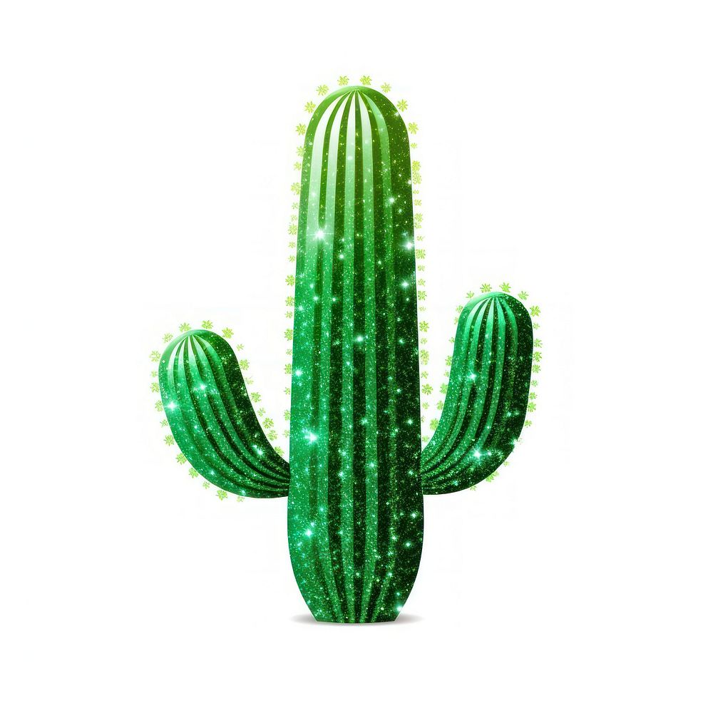 Cactus icon plant white background outdoors.