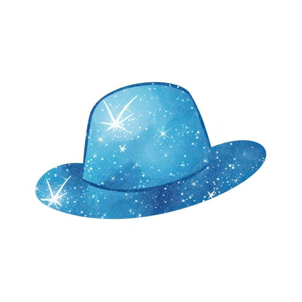 Hat icon shape white background astronomy.