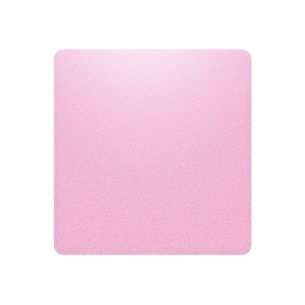 Pink square icon backgrounds glitter white background.