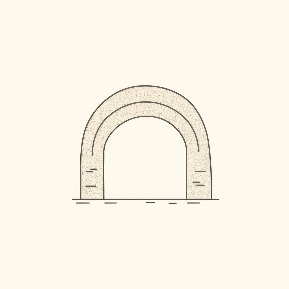 Arch icon shape architecture horseshoe.