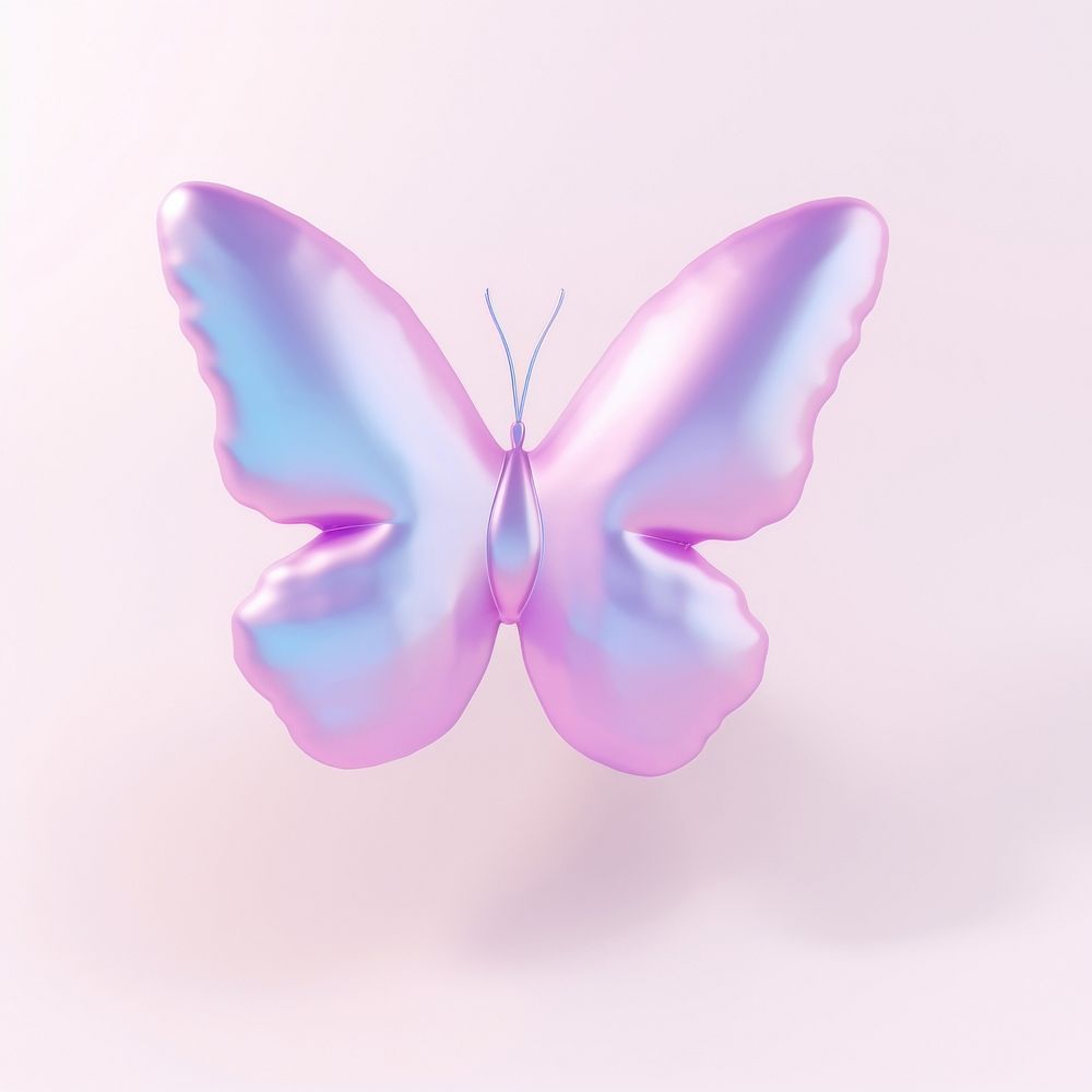Butterfly animal purple petal.