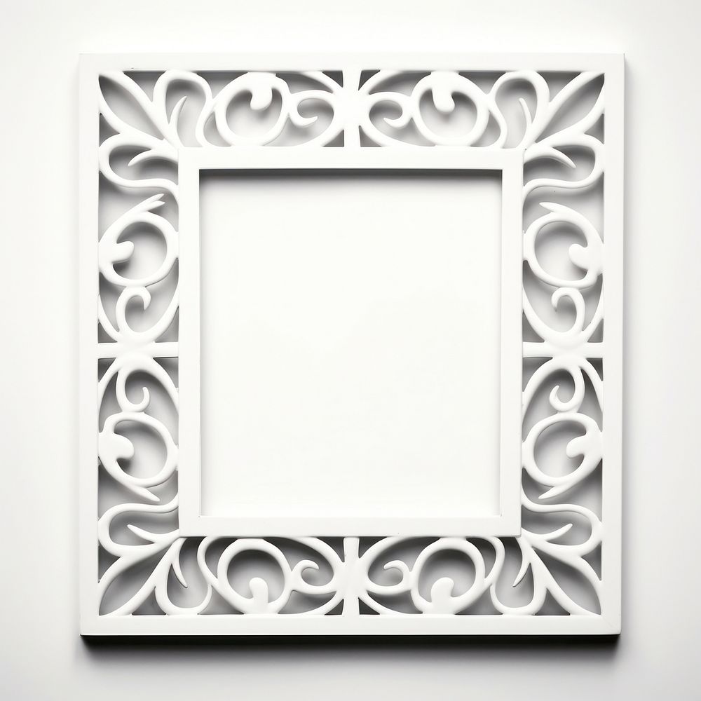 White backgrounds frame rectangle.