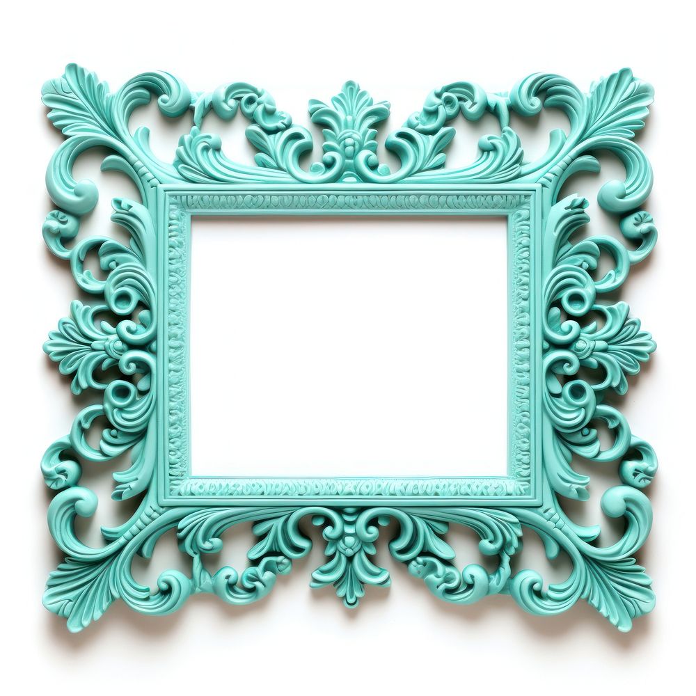 Turquoise cute backgrounds jewelry frame.
