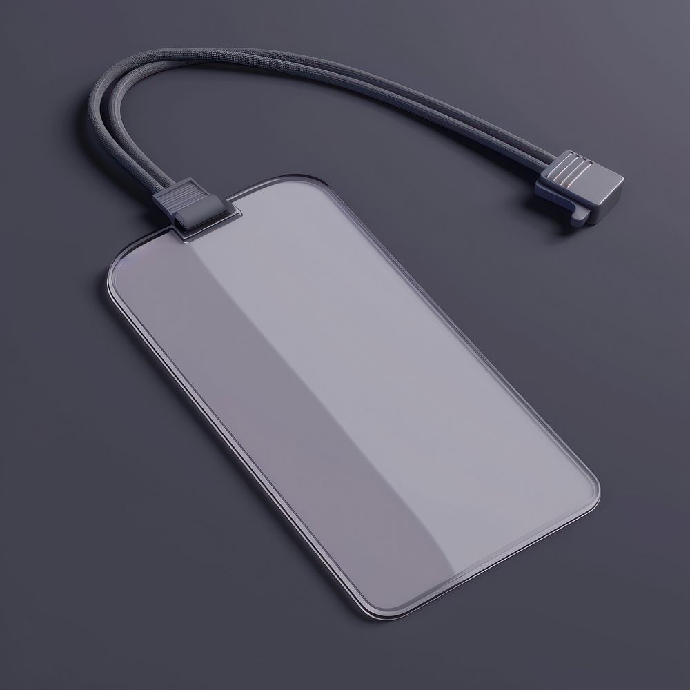 Neck tag card electronics technology lighting.