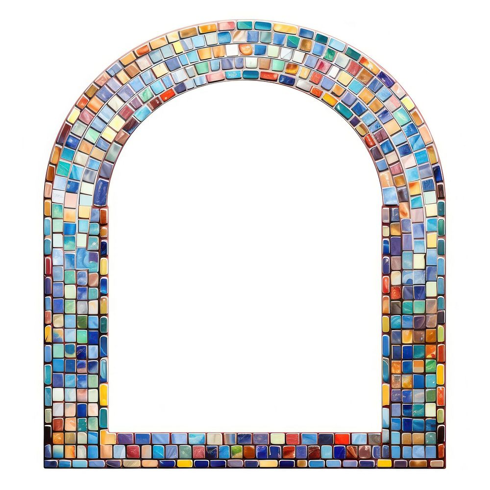 Arch decorative mosaic architecture backgrounds.