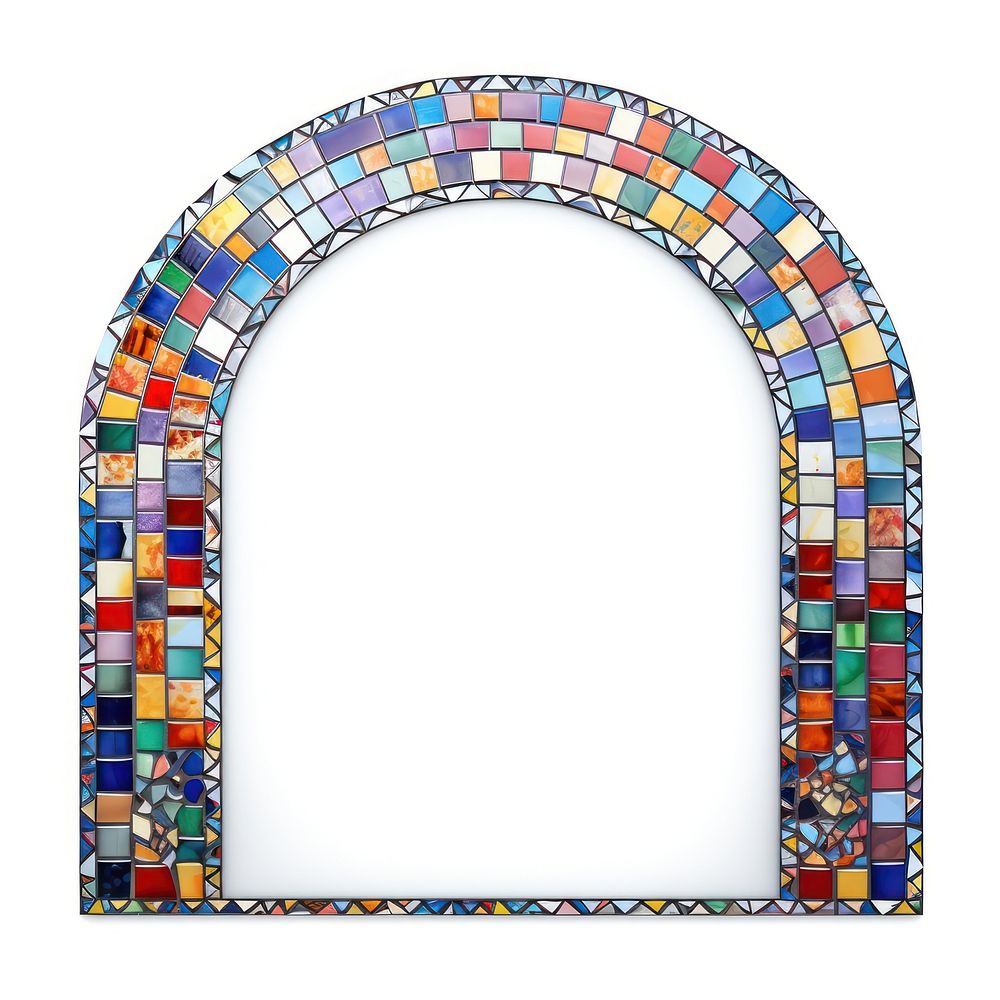 Arch decorative mosaic art architecture.