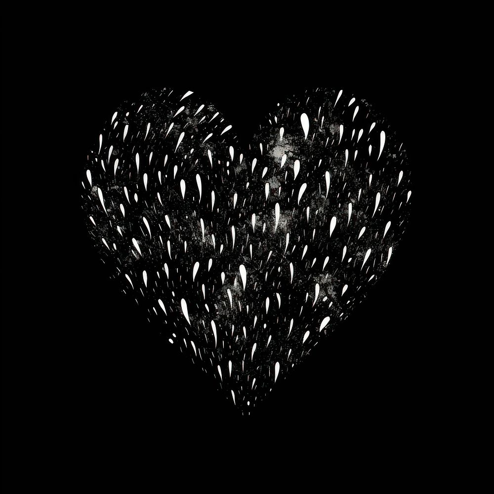 Heart icon backgrounds black accessories.