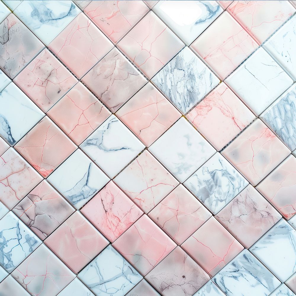 Tiles light pink pattern backgrounds floor architecture.