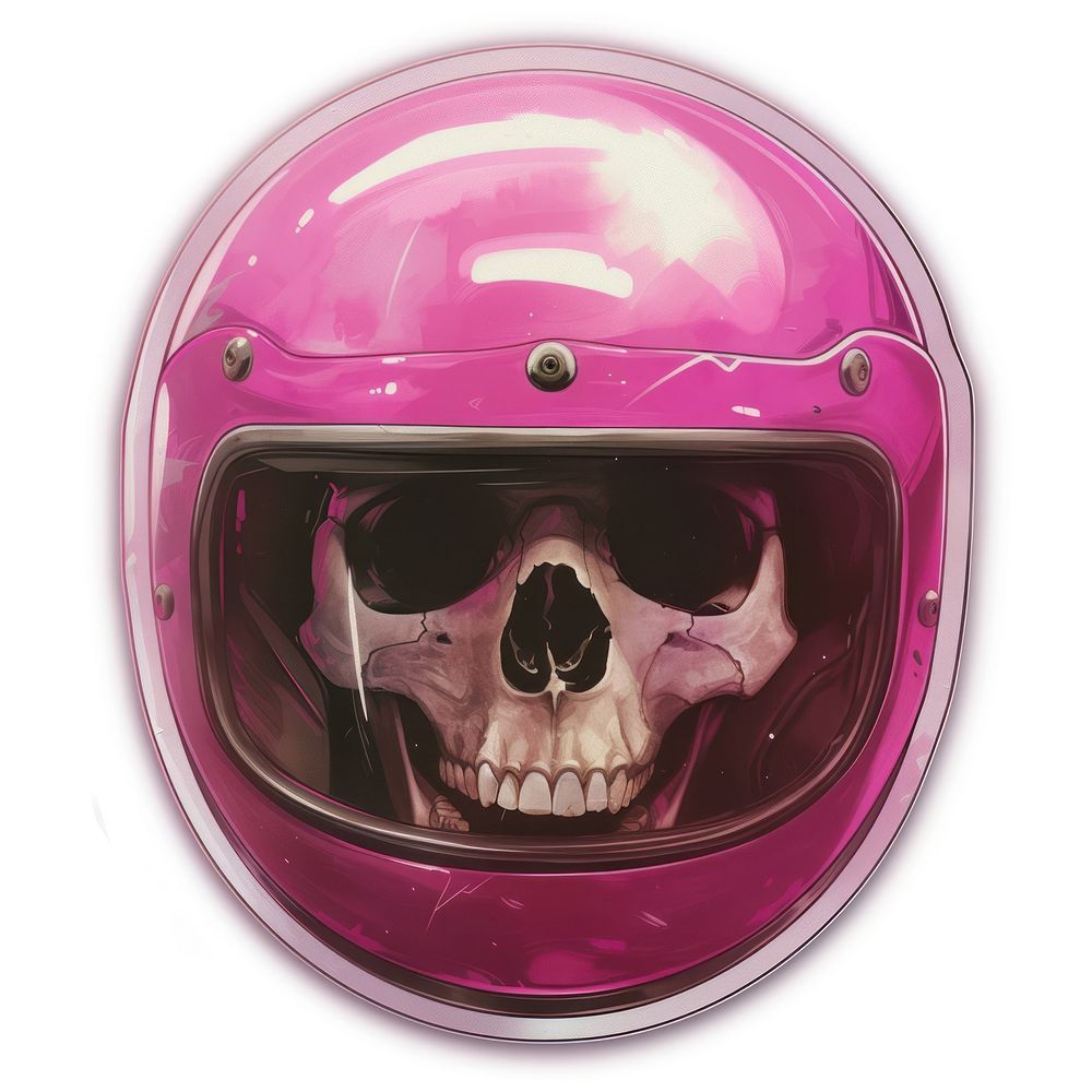 Speed sticker skull helmet adult accessories.