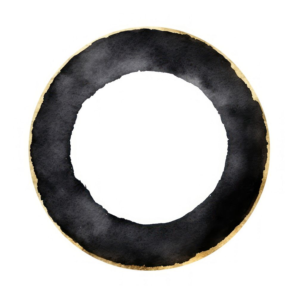 Black color cute circle white background rectangle porthole.