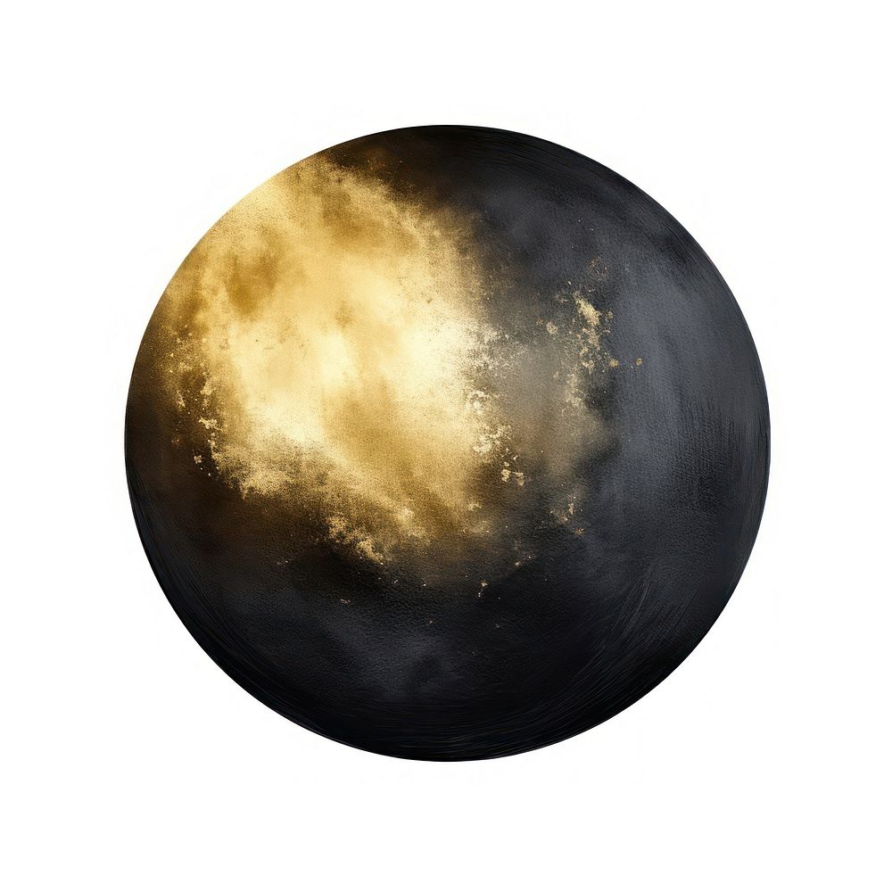 Black color earth astronomy planet sphere.