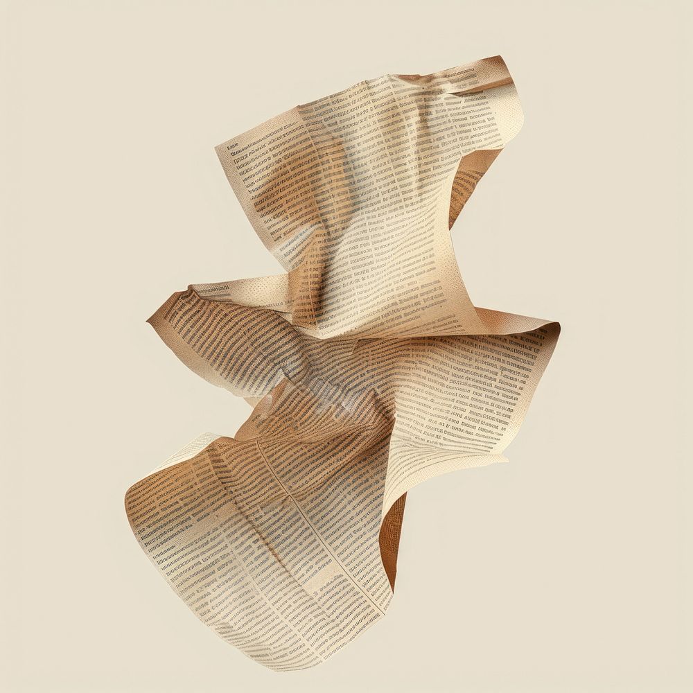 Ephemera paper abstract shape art simplicity clothing.