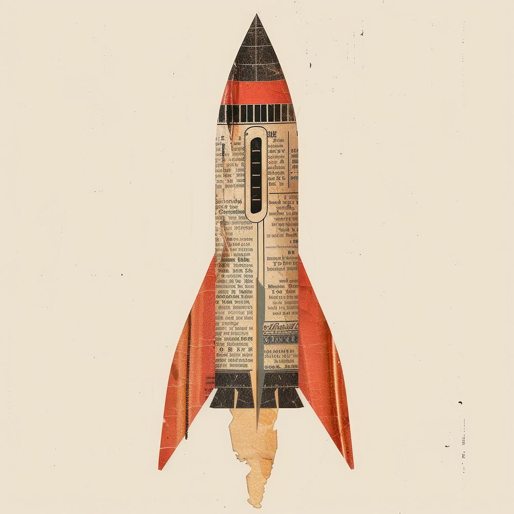 Ephemera paper rocket missile architecture spacecraft.